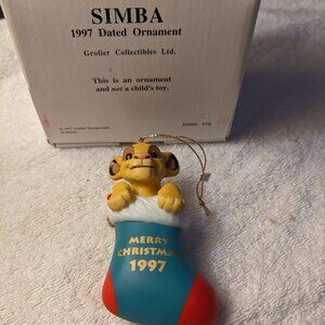 Simba 1997 Merry Christmas Ornament